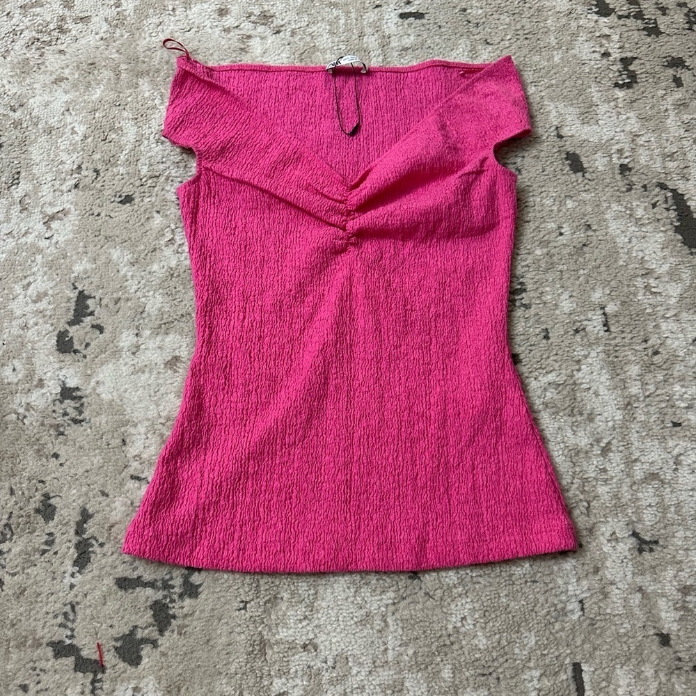 Zara Pink Top Size Small - Picture 3 of 5